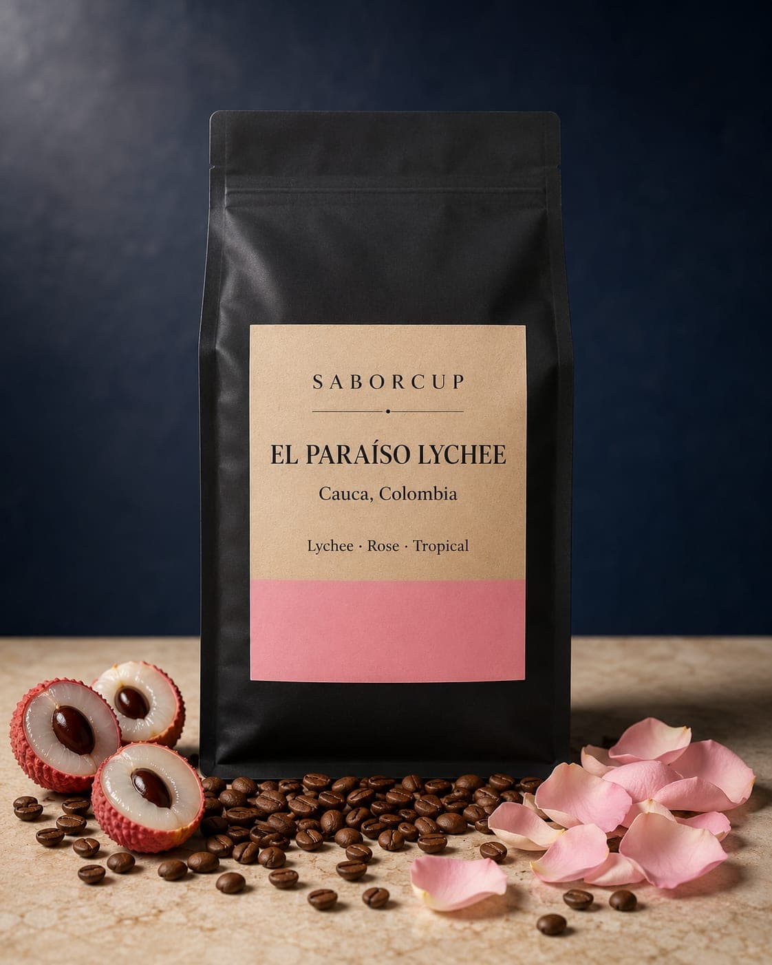 El Paraíso Lychee coffee bag